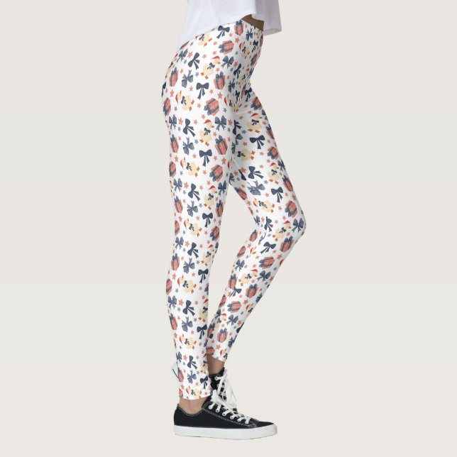 Weihnachtsduck-Leggings Leggings (Rechts)
