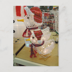 Weihnachtsducken Feiertagspostkarte