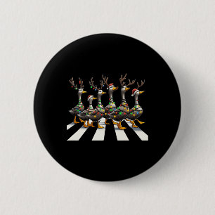 Weihnachtsducken Niedliche Tiere Weihnachten Lover Button