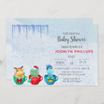 Weihnachtsdusche Dinosaurier Teacup Kinderdusche E