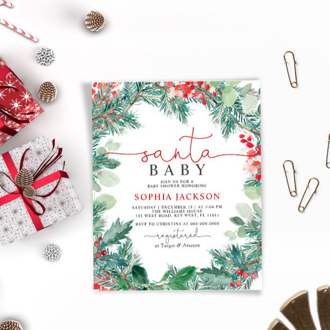 Weihnachtsdusche im Haushalt Einladung (Von Creator hochgeladen)