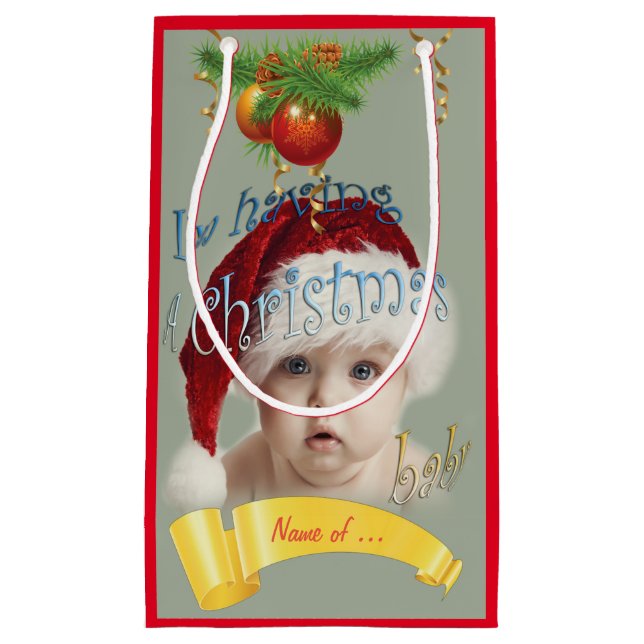 Weihnachtsdusche Kleine Geschenktüte (Vorderseite)