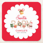 Weihnachtsdusche Rechteckiger Pappuntersetzer<br><div class="desc">Genießen Sie die festliche Jahreszeit mit unseren Weihnachtsduschtenpapier-Untersetzer von Santa Baby. Diese Untersetzer sind die perfekte Ergänzung zu Ihrem Fest. So niedlich sie auch funktionieren, sie werden sicher dafür sorgen, dass Ihr Baby sich in einer Dusche duscht, an die Sie sich erinnern können. Passende Artikel in unserem Shop Cava Party...</div>