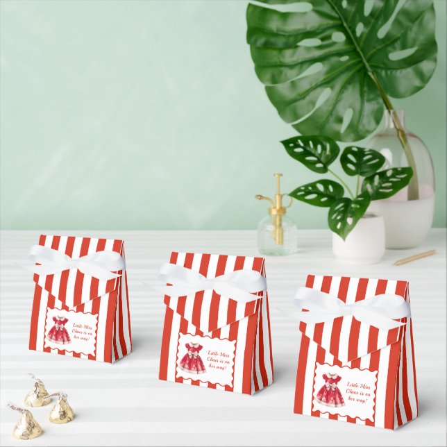 Weihnachtsdusche | Weihnachtskleidung rot/weiß Geschenkschachtel (Zahlreiche)