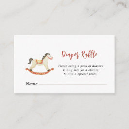 Weihnachtsdusche Windeln Windeln Raffel Begleitkarte