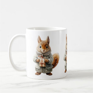 Weihnachtseichhörnchen-Tasse Kaffeetasse