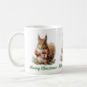 Weihnachtseichhörnchen-Tasse Kaffeetasse