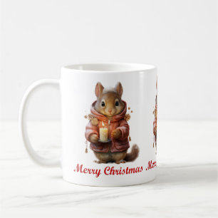 Weihnachtseichhörnchen-Tasse Kaffeetasse