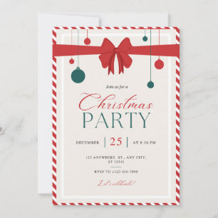 Weihnachtseinladung Einladung