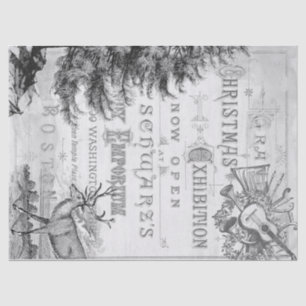 Weihnachtseintagsfliegen Decoupage Gewebe Seidenpapier
