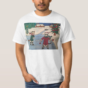 Weihnachtseis-Skaten T-Shirt