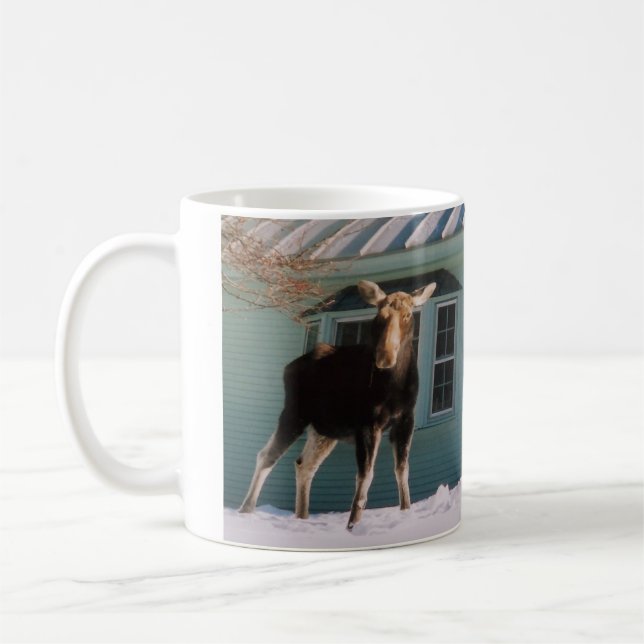 Weihnachtselche Tasse (Links)