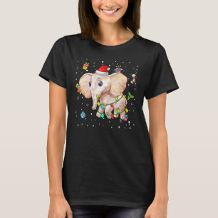 Weihnachtselementare Funny Weihnachtsmannmütze Lig T-Shirt