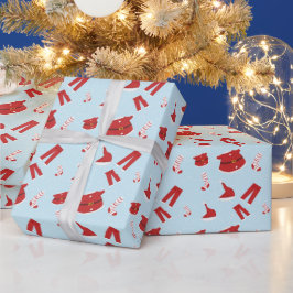 Weihnachtselemente - Das Umschlagpapier Geschenkpapier