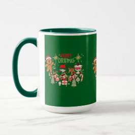 Weihnachtselemente Tasse