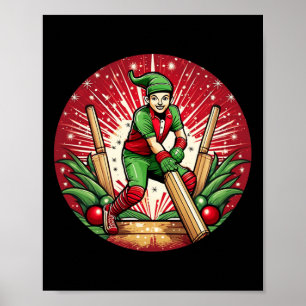 Weihnachtself Cricket Poster