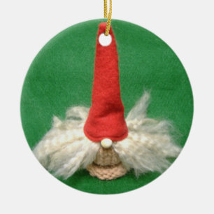 Weihnachtself Keramikornament