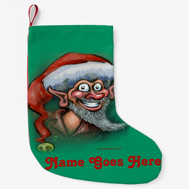 Weihnachtself Kleiner Weihnachtsstrumpf (Vorderseite)