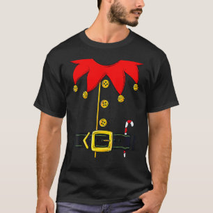 Weihnachtself-Kostüm Xmas Ferien T-Shirt