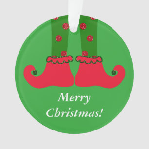 Weihnachtself Legs Akryllische Ornamente