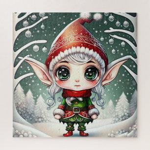 Weihnachtself Puzzle