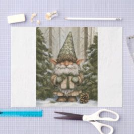 Weihnachtself Seidenpapier