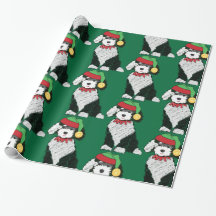 Weihnachtself Sheepadoodle Green