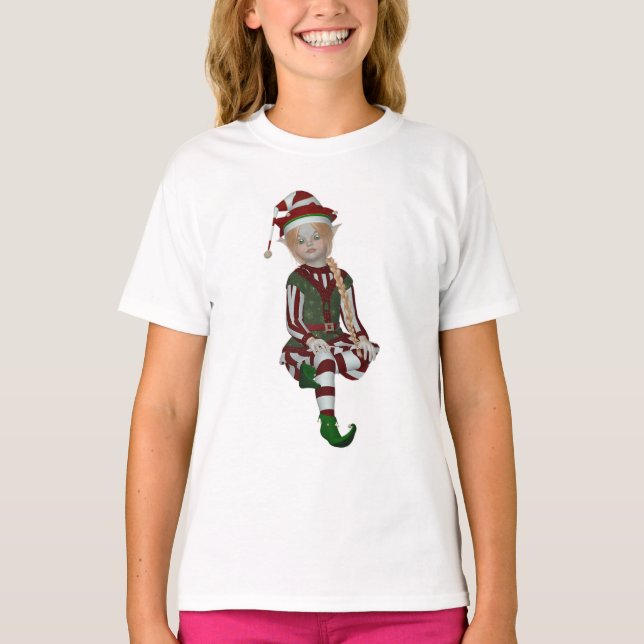 Weihnachtself T-Shirt (Vorderseite)