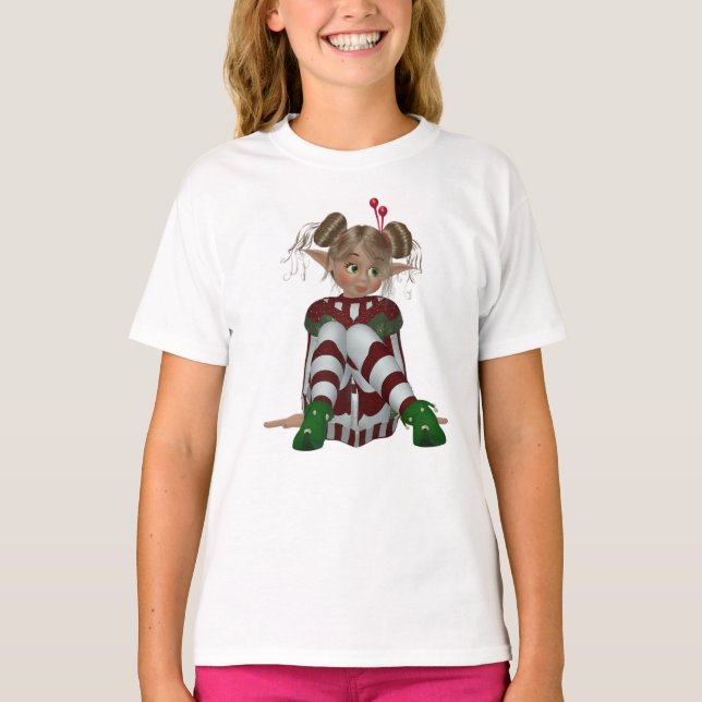 Weihnachtself T-Shirt (Vorderseite)