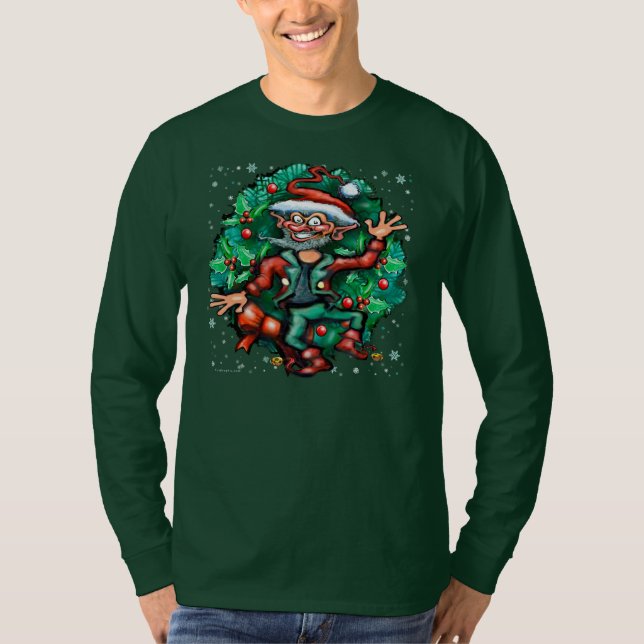 Weihnachtself T-Shirt (Vorderseite)