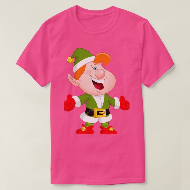 Weihnachtself T-Shirt (Design vorne)