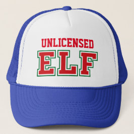 Weihnachtself Truckerkappe