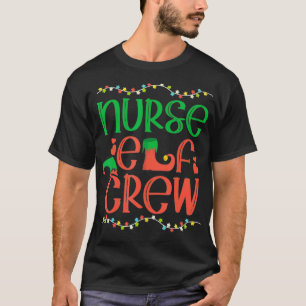 Weihnachtselfe Krankenschwester Studentin RN Nein T-Shirt