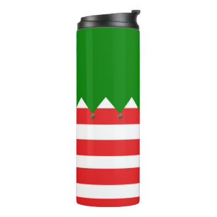 Weihnachtselfen-Stil Thermo-Tumbler Thermosbecher