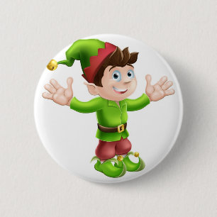 Weihnachtselfwellenartig bewegen button