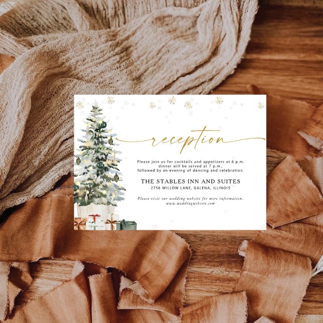 Weihnachtsempfehlung für Pine Tree Begleitkarte (Von Creator hochgeladen)