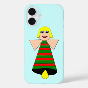 Weihnachtsengel Glocke iPhone 16 Hülle