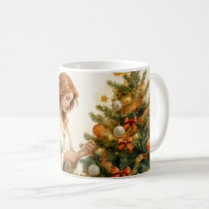 Weihnachtsengel kaffeetasse