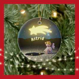 Weihnachtsengel Keramik Ornament