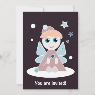 Weihnachtsengel laden - besonders angefertigt ein einladung