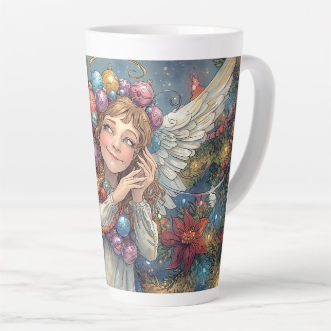 Weihnachtsengel  milchtasse (Rechte Ecke)