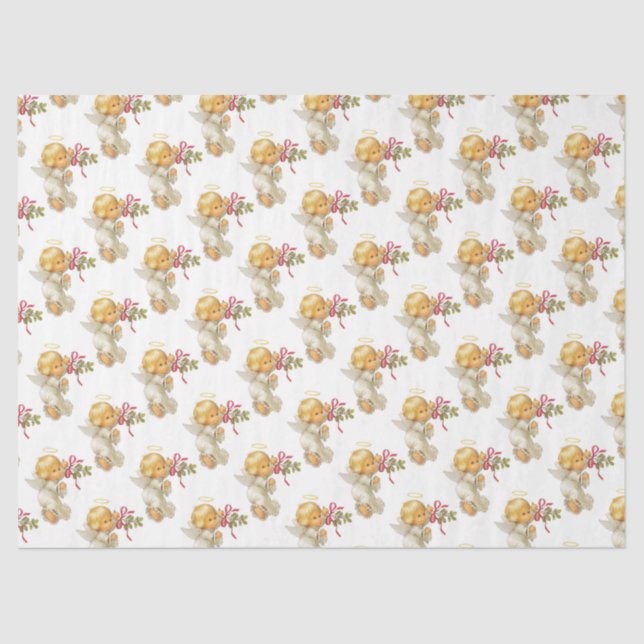 WeihnachtsEngel Seidenpapier (Vorderseite)