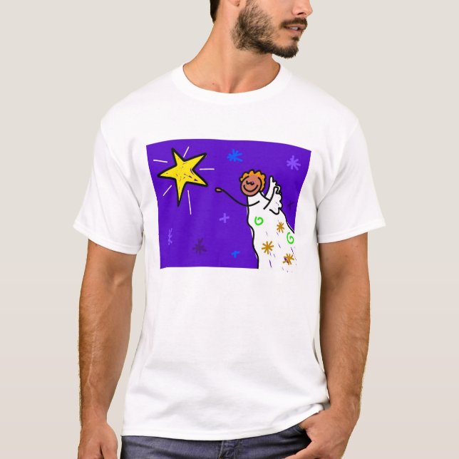 Weihnachtsengel T-Shirt (Vorderseite)