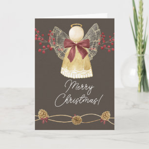 Weihnachtsengel Weihnachtsgrußkarte Karte