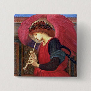 Weihnachtsengels-Knopf-Button - Burne-Jones - Button