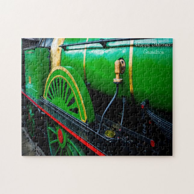 Weihnachtsenkel. Puzzle (Horizontal)