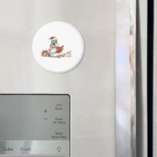 Weihnachtsente-Lesebuch für gemütliche Feiertagsle Magnet