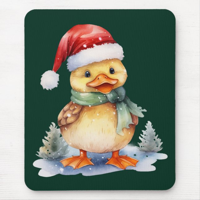 Weihnachtsente Mousepad (Vorne)
