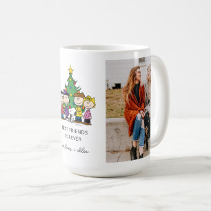 Weihnachtserden Foto der besten Freunde Kaffeetasse