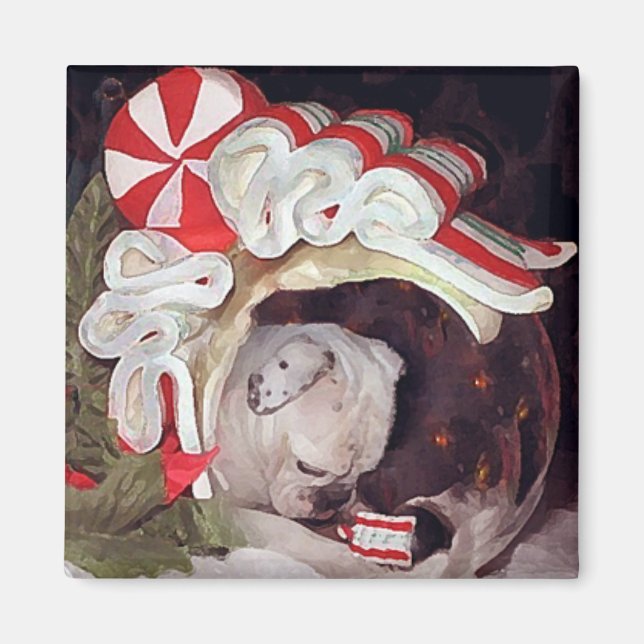 Weihnachtserinnerungen Magnet (Vorne)